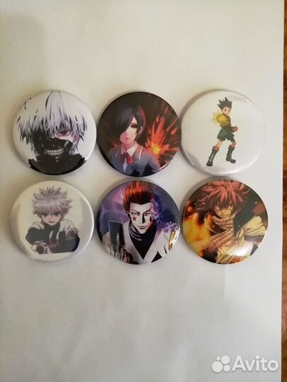 Аниме значки