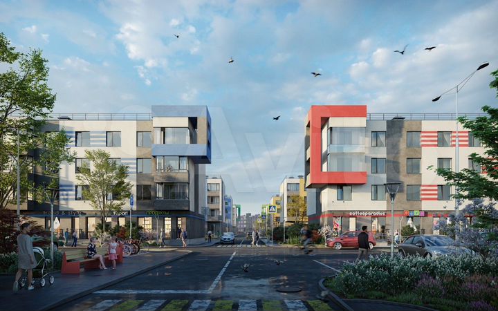 1-к. квартира, 23,3 м², 4/4 эт.