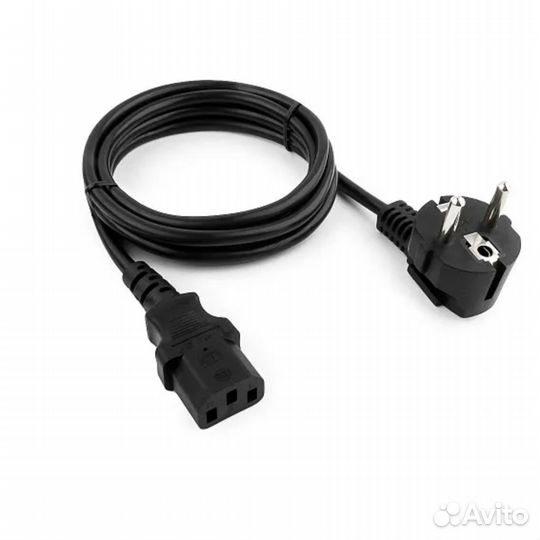 Кабель питания IEC C13/IEC C13, 1.8м/3м
