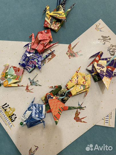 Оригами японский журавль