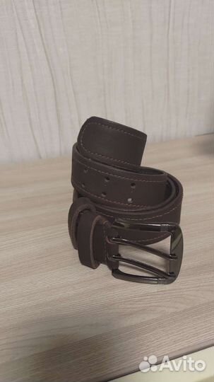 Ремень из натуральной кожы, ручной работы