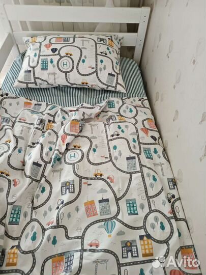 Детское постельное белье 1.5 сатин