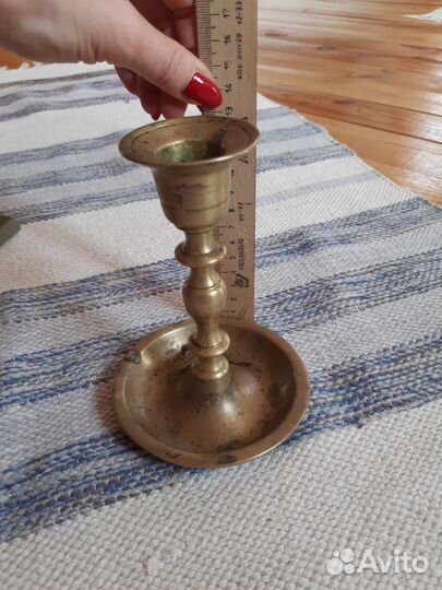 Подсвечник бронза