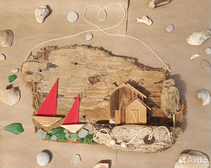 Заготовка пано и ключниц дрифтвуд