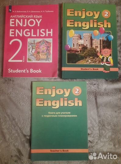 Enjoy English 1, 2, 3, 5-6, 7, 8