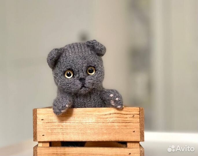 Реалистичная игрушка Котенок британец