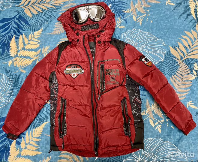 Кожаная куртка,размер 42-44