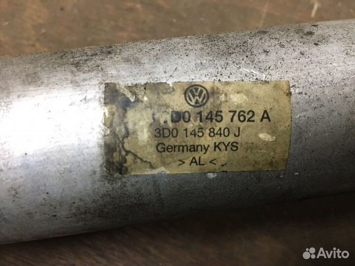 Патрубок интеркулера Volkswagen Phaeton