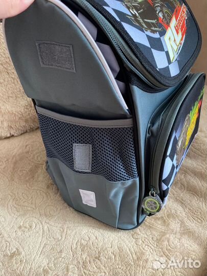 Рюкзак школьный ранец Машинки Джип