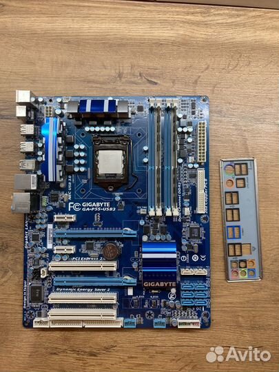 Материнская плата с процессором i5