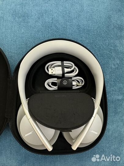 Беспроводные наушники Bose NC 700, luxe silver