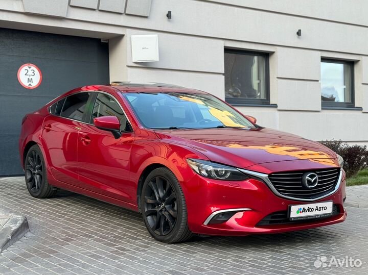 Mazda 6 2.5 AT, 2015, 69 350 км