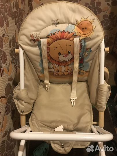 Чехол с ремнями на стульчик для кормления