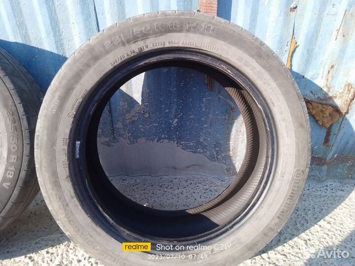 Continental ContiSportContact 235/50 R18 101B
