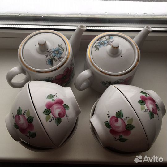 Сервиз чайный с пиалами