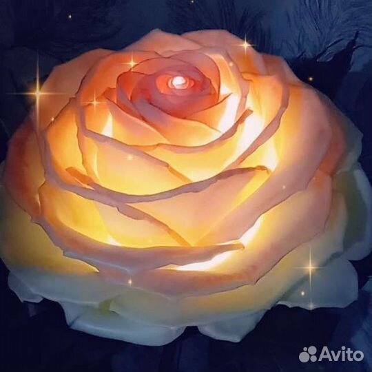 Роза торшер светильник