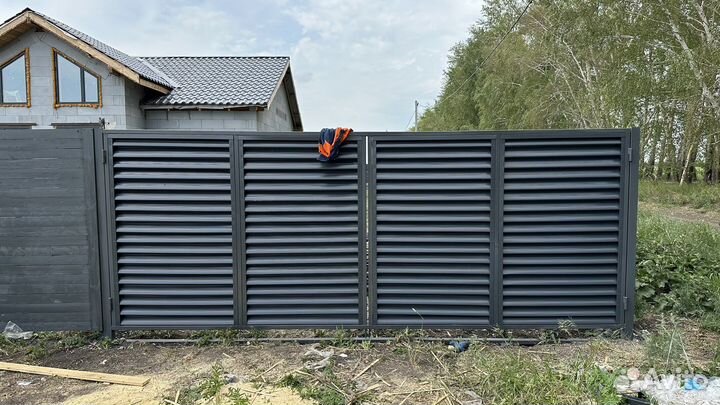 Забор жалюзи