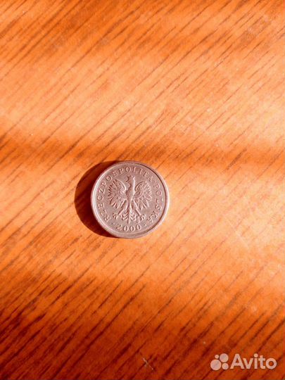 Монета 2000 года
