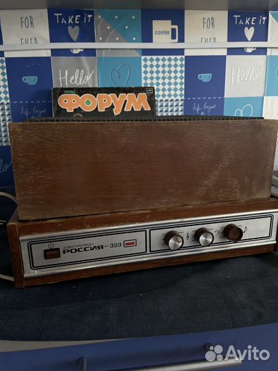 Проигрыватель винила СССР россия