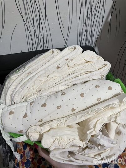 Бортики в детскую кроватку