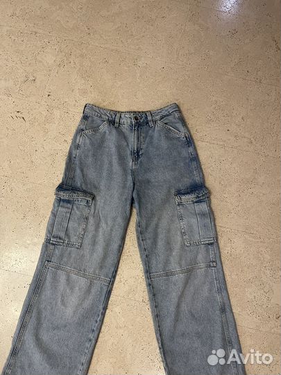 Джинсы карго H&M