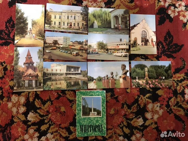 Наборы советских коллекционных открыток
