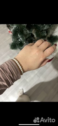 Браслет натуральный жемчуг