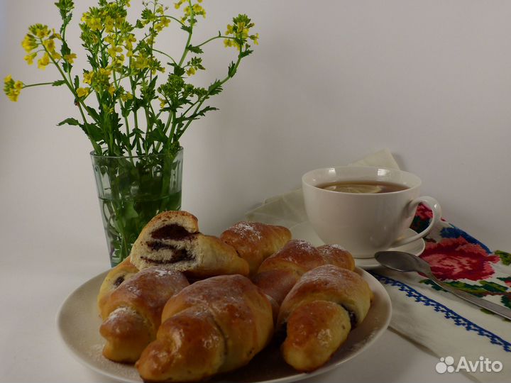 Рогалики с маком
