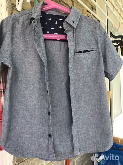 Рубашка на мальчика 5-7 лет
