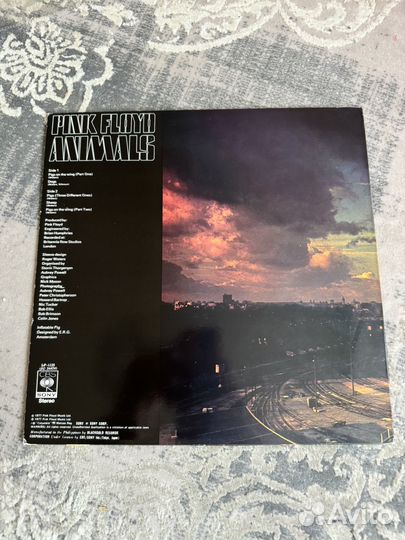 Pink Floyd – Animals (Philippines, Pink, Rare) VG+