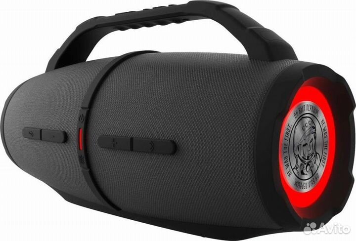 Блютуз колонка портативная Урал Гагарин 007 серый