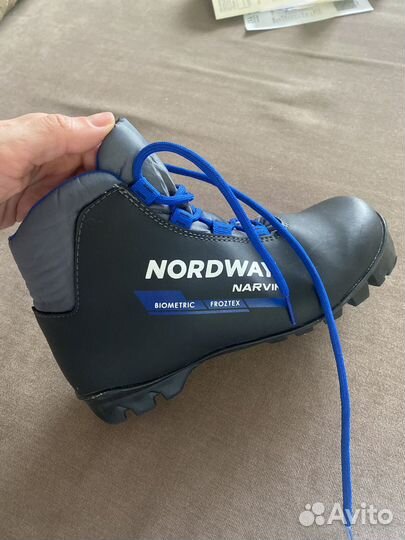 Комплект беговых лыж +ботинки