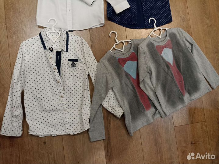 Продам пакетом рубашки на мальчика