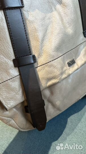 Сумка на плечо мужская Hugo Boss кожаная