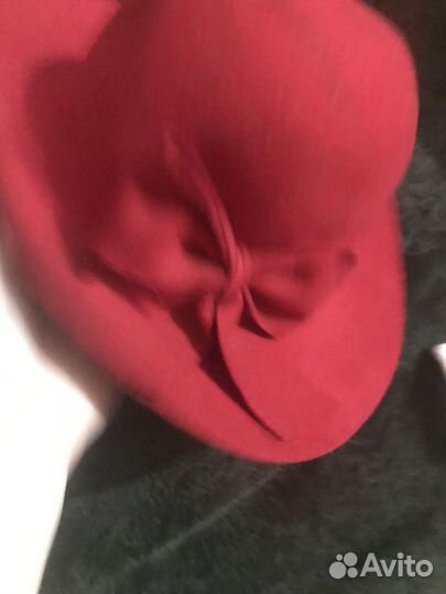 Шляпа фетровая женская