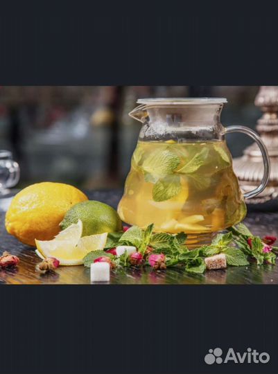 Чайник заварочный стеклянный 600мл