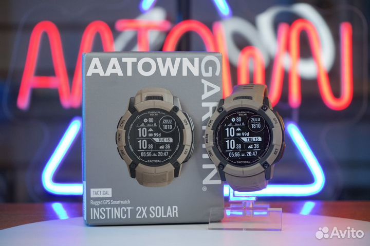 Garmin Instinct 2X Solar Tactical Coyote Tan