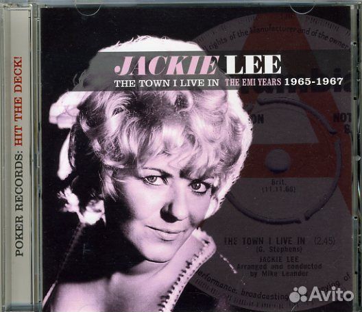 Jackie Lee (Sängerin) - The Town I Live In - The E