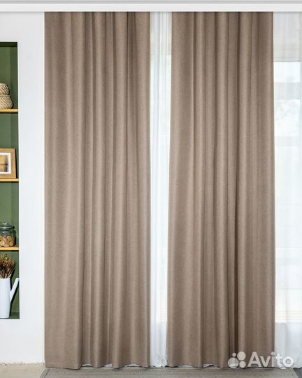 Шторы блэкаут Массимо готовые и на заказ