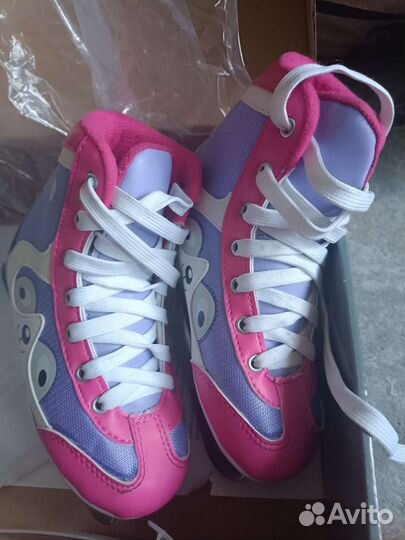 Детские двухполозные коньки р. 29