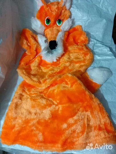 Костюм новогодний детский лягушка лисичка