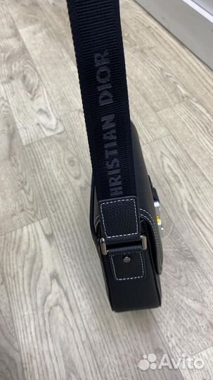 Сумка мужская Dior из натуральной кожи