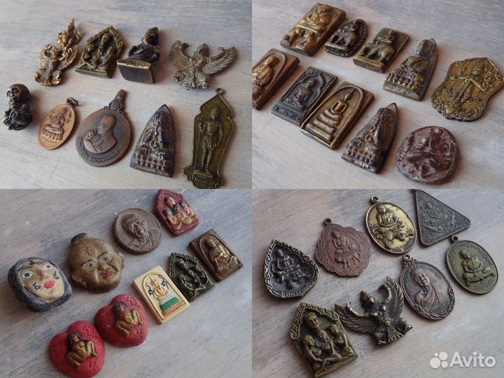 Ганеша Шива Будда Монах Тигр амулет фен-шуй