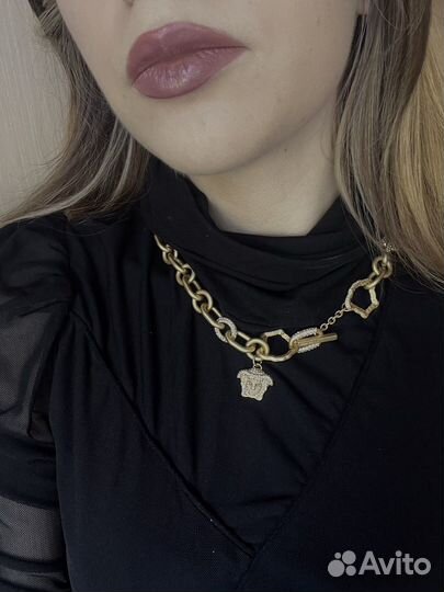 Колье цепь Versace