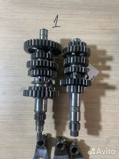 Кпп (коробка) Yamaha TTR 250 Open Enduro