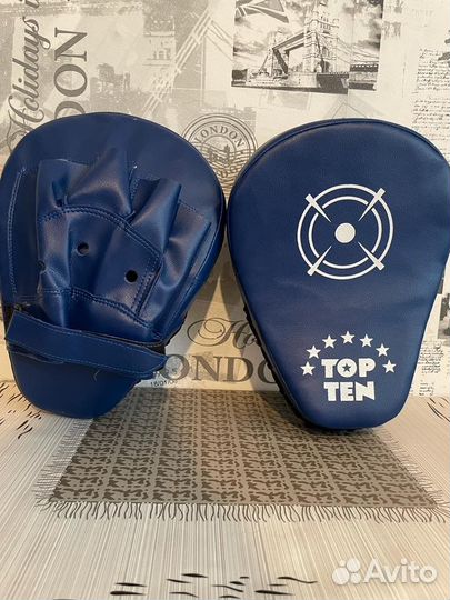 Боксерские лапы, макивара, шлемы