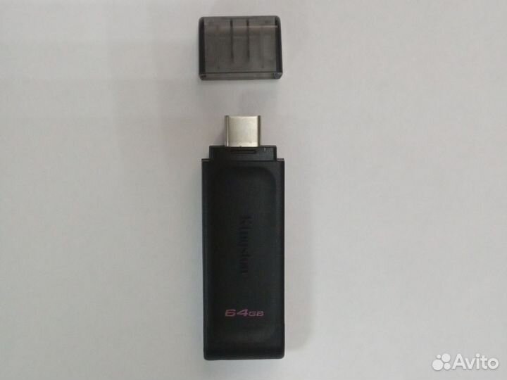 Флешка USB 3.0 Kingston 64 Гб с разъемом Type-C