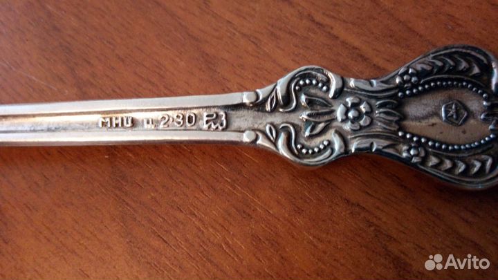 Чайные ложки Серебряная роза