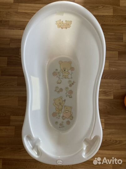 Ванночка для купания с горкой