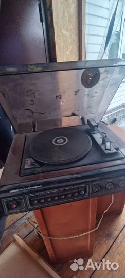 Проигрыватель винила вега104